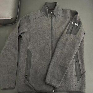 Arcteryx COVERT CARDIGAN Solid Color Stand Collar Zipper Fleece Jacket